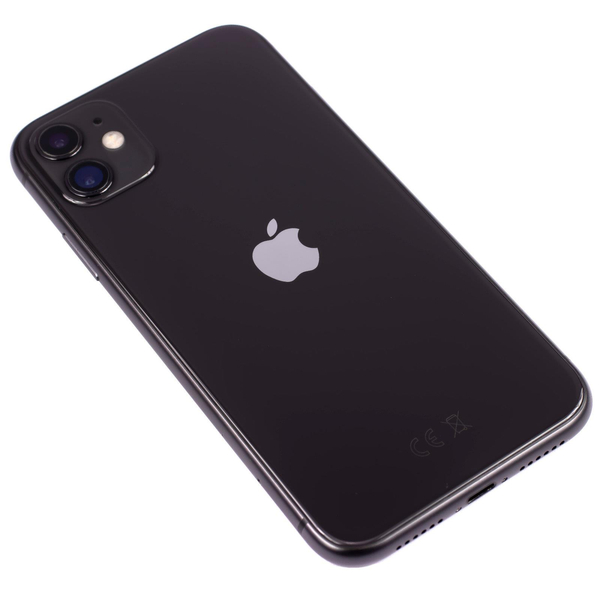 Apple iPhone 11 Black 64 GB Smartfon - Klasa B (Komunikat o LCD)