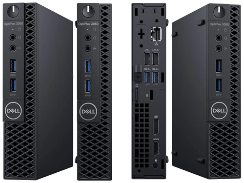Komputer stacjonarny Dell Optiplex 3060 Micro / i5-8400T / 16GB DDR4 / 512GB SSD / W11P / Klasa A