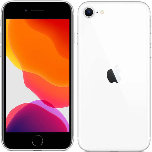 Apple iPhone SE 2020 White 64GB Smartfon - Klasa Dobry (Komunikat o Baterii)