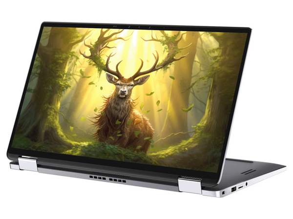 Laptop Dell Latitude 7400 2w1 Silver / i7-8665U / 16GB DDR4 / 256GB SSD / 14" Full HD Dotyk / W11P / Klasa A