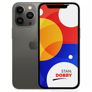 Apple iPhone 13 Pro Max Graphite 128GB Smartfon - Stan Dobry