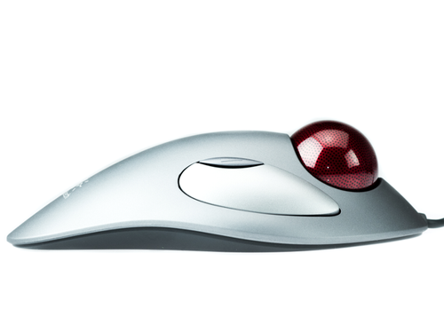 Myszka Logitech Trackman Marble Mouse Trackball + podkładka Razer Goliathus Stealth | Refurbished