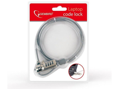 (X) Linka zabezpieczająca Gembird / na szyfr / LK-CL-01