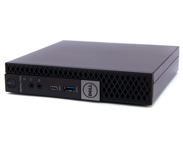 Komputer stacjonarny Dell Optiplex 7050 Micro / i5-6600 / 16GB DDR4 / 256GB SSD / Klasa A