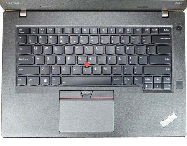 Laptop Lenovo ThinkPad T470p i7 - 7700HQ / 16GB / 480 GB SSD / 14 FullHD / 940MX / Klasa A