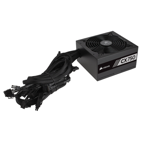 Zasilacz Corsair CX750 — 750 Wat PSU ATX 80 PLUS Bronze | Refurbished