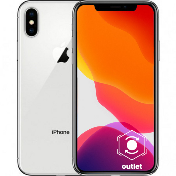 Apple iPhone XS MAX Silver 256GB Smartfon - Klasa A (Brak Face ID)