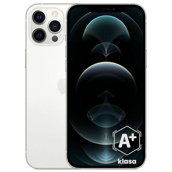 Apple iPhone 12 Pro Silver 256 GB Smartfon - Klasa A+ (Komunikat o Baterii)