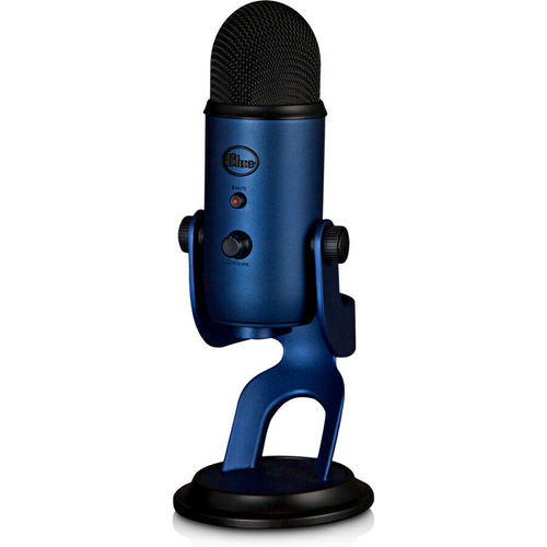 Mikrofon pojemnościowy Blue Yeti USB Midnight Blue | Refurbished