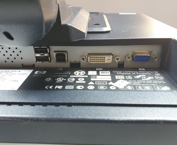 Monitor HP L1950 19 1280x1024 VGA DVI Klasa B