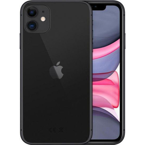 Apple iPhone 11 Black 64GB Smartfon - Stan Dobry (Brak Face ID+Komunikat o LCD)
