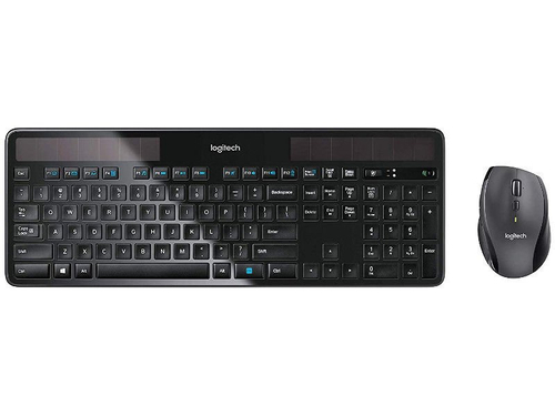 Zestaw Klawiatura + Myszka Logitech MK750 (K750 + M705) Bezprzewodowy | Refurbished