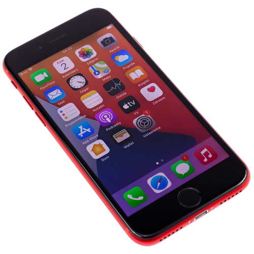 Apple iPhone SE 2020 Red 64GB Smartfon - Stan Dobry (Komunikat o Baterii)