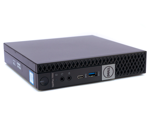 Komputer stacjonarny Dell Optiplex 7050 Micro / i5-6600 / 16GB DDR4 / 256GB SSD / Klasa A