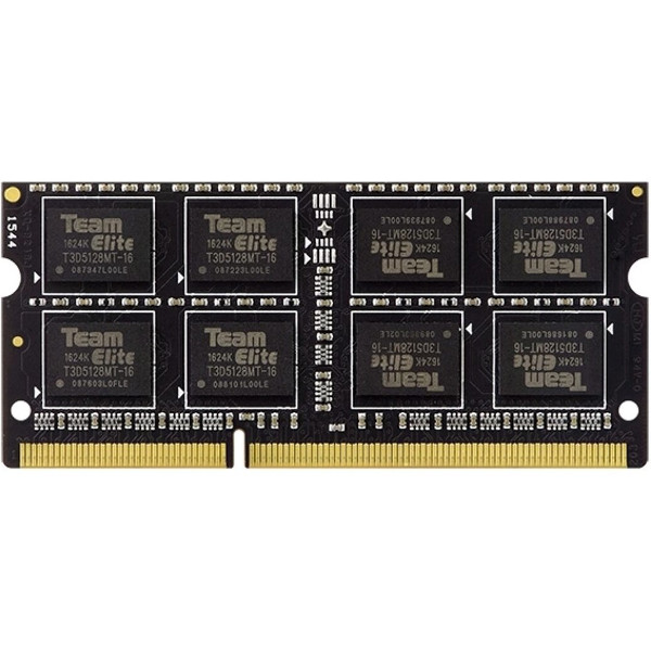 Pamięć RAM / DDR3 8GB / TEAMGROUP / TED38G1333C9-SBK / 1333MHz SODIMM / Nowy