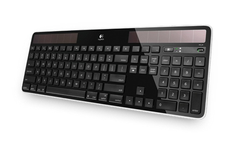 Klawiatura Bezprzewodowa Logitech K750 Solar Black/white do mac | Refurbished