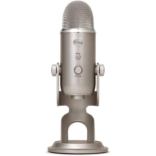 Mikrofon pojemnościowy Blue Yeti USB Platinum | Refurbished