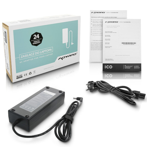 Zasilacz Movano do Sony 19.5v 6.2a (6.5x4.4 pin) 120W 