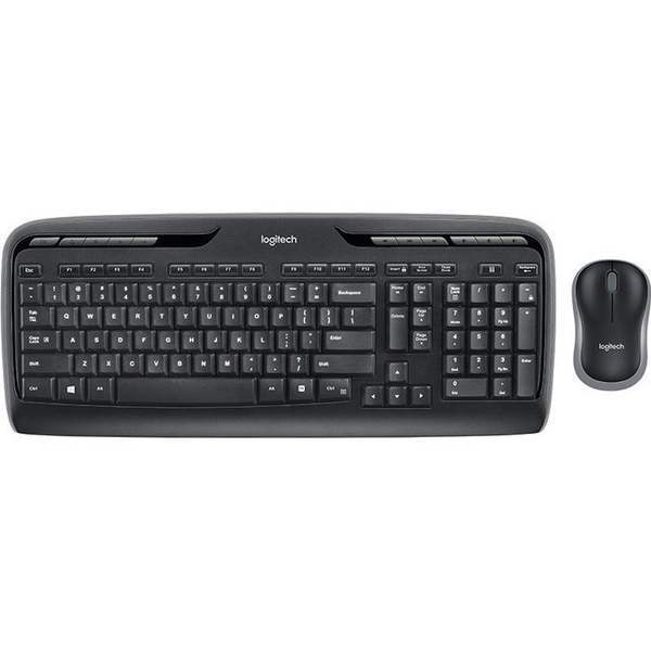 Zestaw Klawiatura + Myszka Logitech MK320 (K320 + M185) US Bezprzewodowy | Refurbished