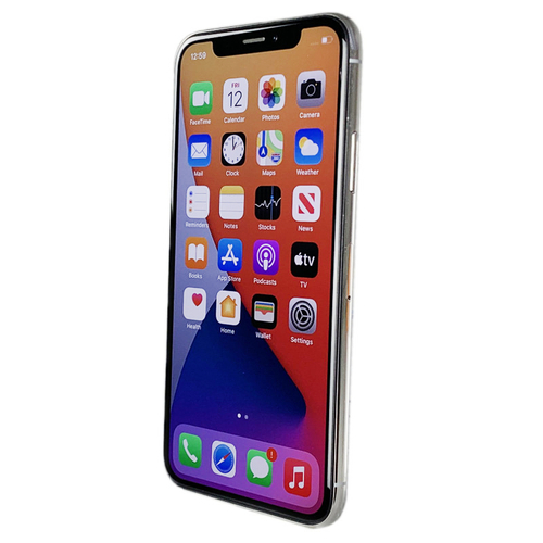 Apple iPhone X Silver 64GB Smartfon - Klasa A (Brak Face ID)