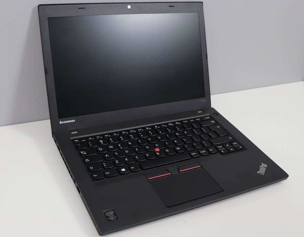 Laptop Lenovo ThinkPad T450 i5 - 5 generacji / 4GB / 250GB HDD / 14 HD / Klasa Select