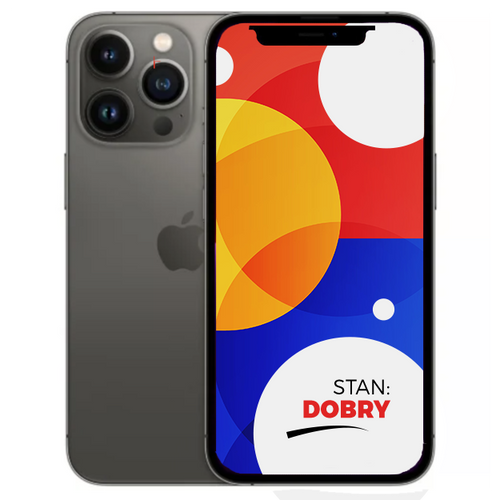 Apple iPhone 13 Pro Max Graphite 128GB Smartfon - Stan Dobry