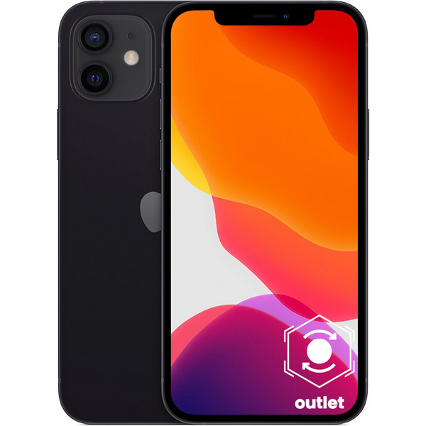 Apple iPhone 12 mini Black 128GB Smartfon - Klasa B (Komunikat o Baterii)