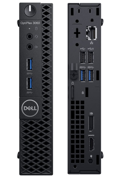 Komputer stacjonarny Dell Optiplex 3060 Micro / i5-8500T / 16GB DDR4 / 256GB SSD / W11P / Klasa A