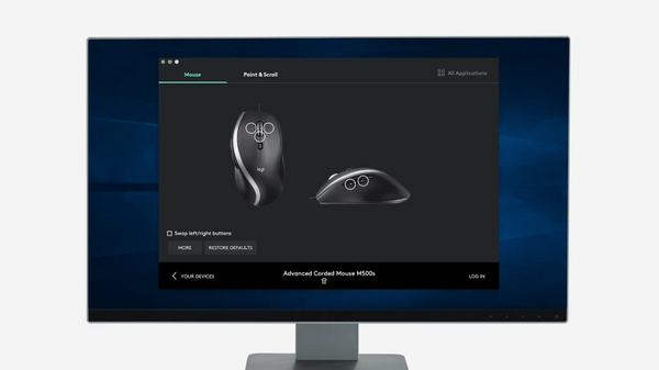 Myszka Optyczna Logitech M500s | Refurbished