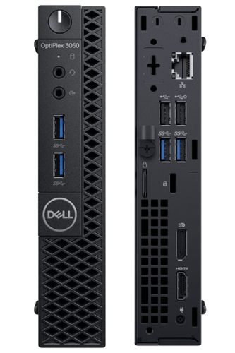 Komputer stacjonarny Dell Optiplex 3060 Micro / i5-8400T / 16GB DDR4 / 256GB SSD / W11P / Klasa A