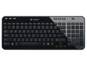 Klawiatura Bezprzewodowa Logitech K360 Czarna