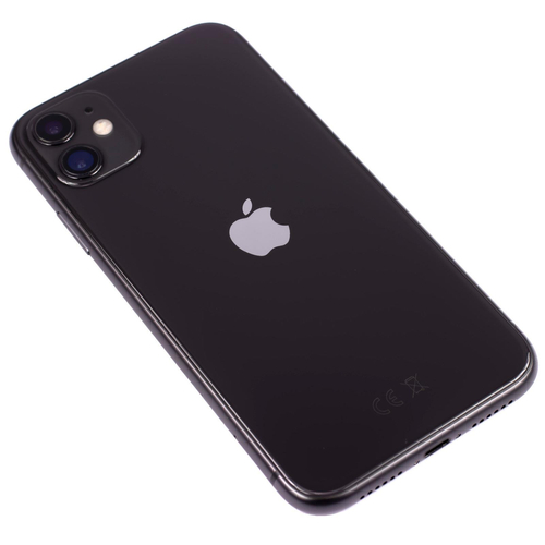 Apple iPhone 11 Black 64 GB Smartfon - Klasa A (Komunikat o LCD)