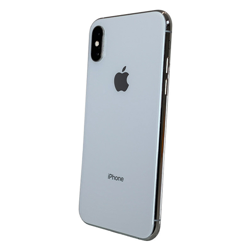 Apple iPhone XS Silver 256 GB Smartfon - Stan Dobry (Komunikat o baterii)