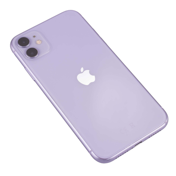 Apple iPhone 11 Purple 64GB Smartfon - Stan Dobry (Komunikat o LCD)
