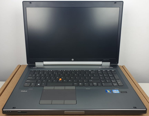 Laptop HP EliteBook 8770W i7 - 3820QM / 8 GB / 500GB HDD / 17,3 HD+ / K3000M / Klasa A