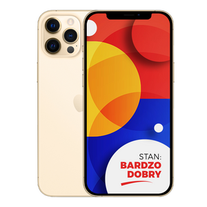 Apple iPhone 12 Pro Gold 128GB Smartfon - Stan Bardzo Dobry