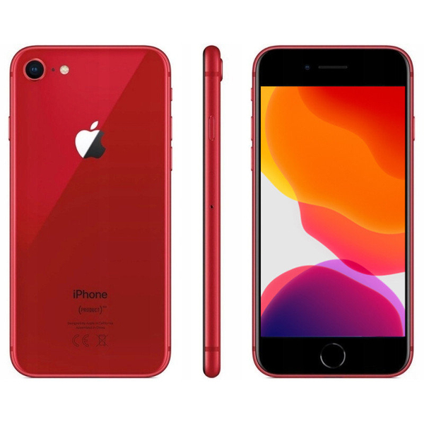 Apple iPhone 8 Red 64GB Smartfon - Stan Bardzo Dobry (Brak Touch ID)