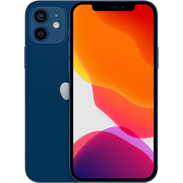 Apple iPhone 12 mini Blue 64 GB Smartfon - Stan Bardzo Dobry (Wymieniona Bateria)