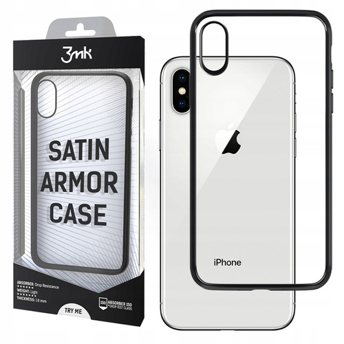 Etui ochronne do iPhone X - 3mk ClearCase