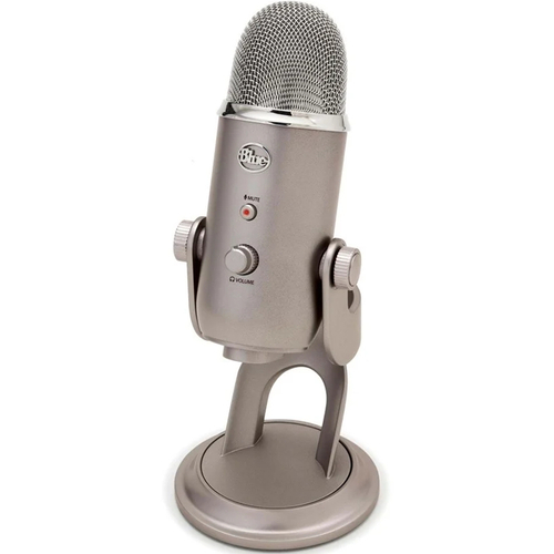 Mikrofon pojemnościowy Blue Yeti USB Platinum | Refurbished