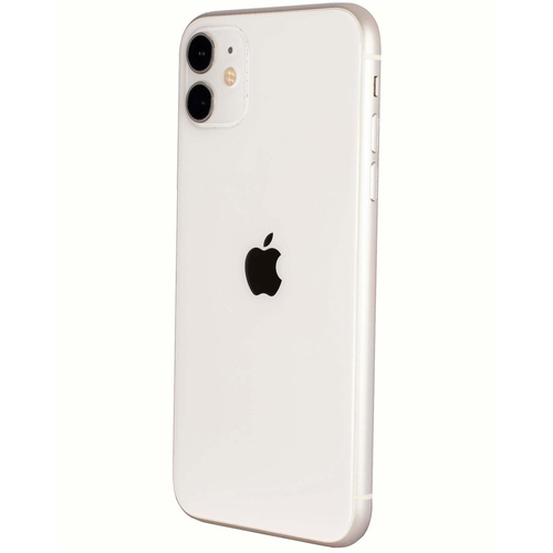 Apple iPhone 11 White 64 GB Smartfon - Klasa A (Komunikat o LCD + Brak Face ID)