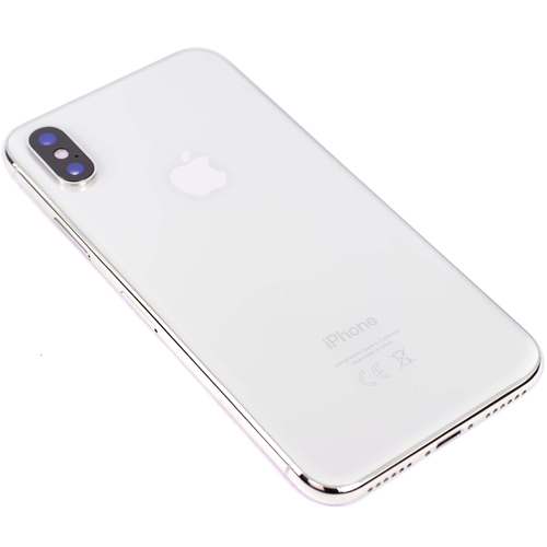 Apple iPhone X Silver 64GB Smartfon - Stan Bardzo Dobry