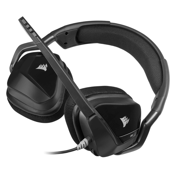 Słuchawki Gamingowe Corsair Void Elite SURROUND z dźwiękiem przestrzennym 7.1 - Carbon | Refurbished