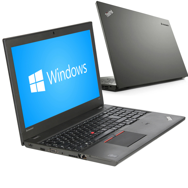 Laptop Lenovo ThinkPad T550 / i5-5200U / 8GB DDR3 / 256GB SSD / 15,6" Full HD / Klasa A