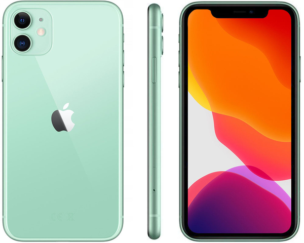 Apple iPhone 11 Green 64 GB Smartfon - Klasa B (Brak Face ID)