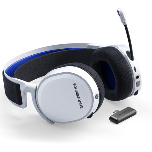 Słuchawki Gamingowe Steelseries Arctis 7P (White) - Bezprzewodowe - PC/PS4/PS5 | Refurbished