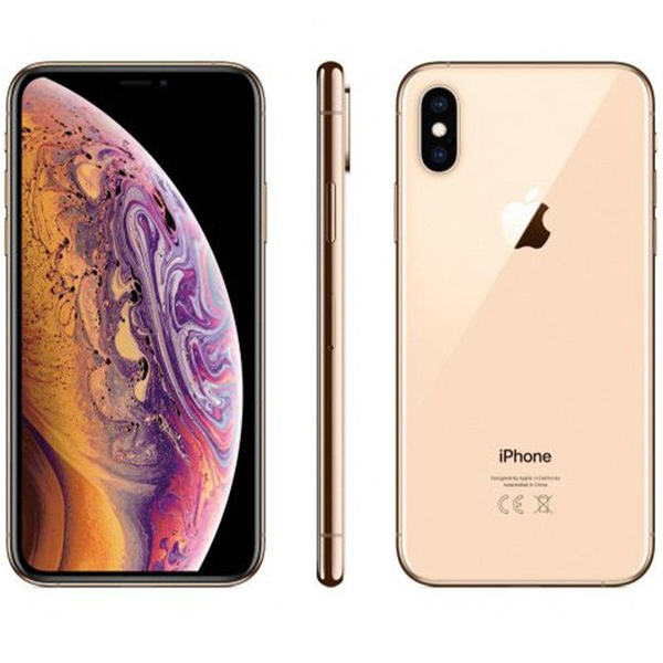 Apple iPhone XS Max Gold 64GB Smartfon - Klasa A+ (Komunikat o Baterii)
