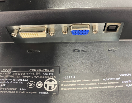 Monitor Dell P2212Hb 22 1920x1080 DVI VGA Klasa B