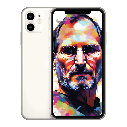 Apple iPhone 11 White 64 GB Smartfon - Stan Dobry (Komunikat o baterii)