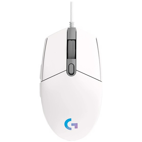 Myszka Gamingowa Logitech G203 LIGHTSYNC Biała Przewodowa | Refurbished